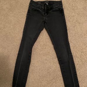 Ann Taylor LOFT black skinny jeans
